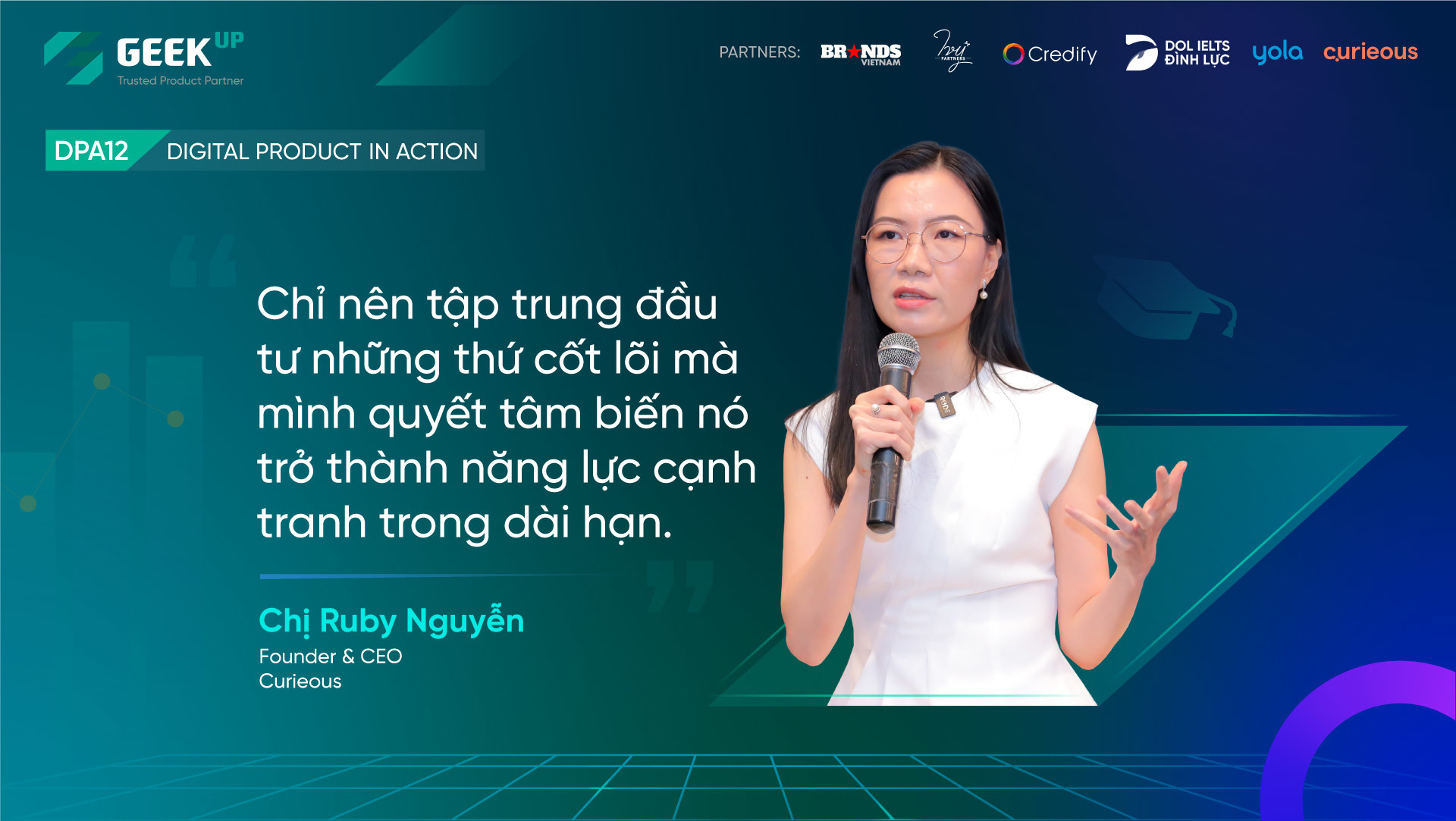 Chị Ruby Nguyễn, Founder & CEO – Curieous